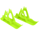 Children's Balanced Car Skis Kids Snowboard Sledge Balanced Scooter Board Ski PartsGreen V1294-YM0718-3114200106112
