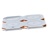 Food Warmer Plate Temperature Adjustment Folding Electric Food Warming Tray for Home Camping V1294-YM0901-3113230347411