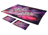 3PCS/Set Purple Bohemian Style Home Textile Bedding Set Quilt Cover with Pillowcases for Bedroom V1294-YM0901-3117210138612