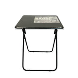 Metal MDF Folding Table Foldable Laptop PC Collapsible Study Desk 48cm x 38cm V238-SUPDZ-39700425343056