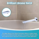 228mm Bath Spout Polished Chrome Finish V63-826421