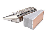 4PCS/Set Beehive Smoker Set Frame Clip Scraper Moxa Cone Stainless Steel Smoker Beekeeper Starter V1294-YM0523-3111210387311