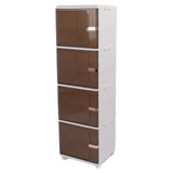 Collapsible Storage Bins Large Capacity Movable Dustproof Stackable Closet Organizer Bins with V1294-YM0901-3116230015814