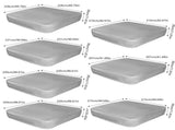 Square Hot Tub Cover - Outdoor Heavy Duty Protector for Patio Spas and Swimming Pools Hard Covers V1189-LWWAL-20260401-05673