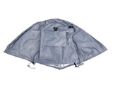 124.5x84x79cm Dogs Wire Crate Cover Waterproof Sunscreen Dustproof Pet Cage Cover for OutdoofGray V1294-YM0714-3111210258212