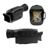 Night Vision Monocular Binoculars 4K IR Digital Telescope for Adult Hunting Camping-Black V1263-JX-7690-1