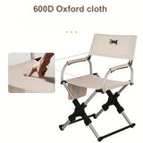 folding camping chair, portable outdoor seat, camping furniture, lightweight folding chair, carry V1102-132-BEI-67125