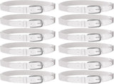 12 Pcs Baseball Belts Softball Belts Bulk for Adult and Youth Adjustable V1258-DP02-C-1374
