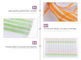 10-Pack Super Absorbent Cotton Dish Cloths for Kitchen Cleaning and Home Use Dish Rags V1366-AZ2-W-13265