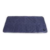 Portable Heated Seat Cushion 5V Heating Seat Pad for Home Office Camping Outdoor 45x90cm Navy Blue V1294-YM0901-3113240296411