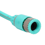 15M Portable Garden Hose Reel with Nozzle Handheld Water Hose Holder Reel for Outdoor Watering Green V1294-YM0901-3111250213811
