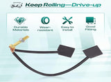 Golf Cart ADC Motor Brush Kit,Fits Club Car EZGO 73120-G25 1021862-01,102187101 V1259-DP01-A-5444