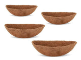 4 Pcs Coconut Liners for Flowers Garden Planters Coconut Fiber Round Hanging Basket Liners 16 Inch V1294-YM0901-210305AH0745