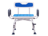 Swivel Shower Chair 360 Degree, Adjustable Shower Seat with Armrests and Backrest for Inside Shower V952-GDSYGZYTLSLKA9NI1V0