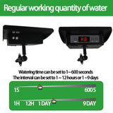 Solar Powered Automatic Irrigation System with Digital Control Panel & Timer - Weatherproof Durable V888-ELOSUNG55142-1