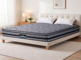 Giselle King 34cm Euro Top Pocket Spring Mattress with 2 Feather Down Pillows Set MAPI-TT34-DFD-WALL-K