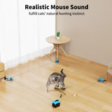 Interactive Cat Toy Automatic Cat Toy Manual Cat Toy DIY Feather Mouse Toy Cat V1107-139-23668