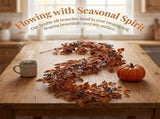 6ft Fall Garland Artificial Autumn Leaf Garland - Indoor Outdoor Decor V1369-AZ3-W-08057