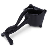 Aluminum Alloy Portable Household Manual Orange Lemon Squeezer Juicer Squeezing Kitchen ToolBlack V1294-YM0901-3118200024911