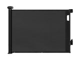 Keezi Retractable Gate Baby Gate Pet Safety Fence Extends up to 140cm Black SG-140X86-BK