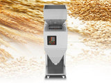 Particle Filling Machine, 10-1000g, Automatic Filler Machine with Foot Pedal, Stainless Steel V952-LDSKLFZJBZD15EGL0V3