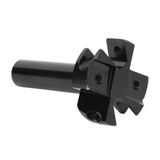 Slab Flattening Router Bit Insert Detachable Cemented Carbide 1/2in Shank 4 Blade Planing Bit for V1294-YM0710-3114230163111