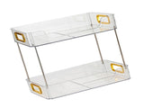 Desktop Organizer 2 Tier Ample Space Modern Storage Rack Shelves for Office Bedroom Home Decoration V1294-YM0706-3117230152711