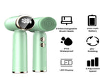 White 6-in-1 Electric Facial Cleansing Brush Set - Rechargeable & Waterproof V888-ELOSUNG26048