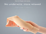 Size L Black Wireless Electric Breast Massager Bra - 5 Modes Vibration & 3 Heat Levels for Lifting V888-ELOSUNG32379