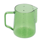 500ml Milk Frothing Pitcher Multipurpose Borosilicate Glass Milk Jug for Coffee Milk BeverageGreen V1294-YM0710-3118210257412