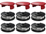 Ht21-401-003-02 Ht21-401-003-06 Replacement.065" Line Spool&Cap for 20V Max 12" String Trimmer V1370-AZ4-16547