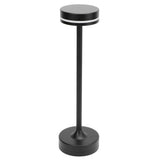 Small Bedside Table Lamp Cordless Rechargeable 3 Color Stepless Dimmable Touch Lamp Nightstand Night V1294-YM0901-3119240101611