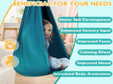 Therapy Swing for Kids with Special Needs Snuggle Swing Cuddle Indoor Outdoor V1192-AZ-W-3115