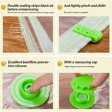 4 Pack XL Vacuum Storage Bags for Clothes Quilts and Bedding, 120 x 100cm V1237-ZY-528-078