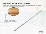 2x 8" Silver Rods 12 Gauge 99.99% High Purity Fine Soft Wire Colloidal Electrode V238-SUPDZ-31949057359952