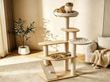 Scandinavian Gray Felt Cat Tree V1408-L05