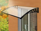 Mountview Window Door Awning Outdoor 1M X 1.2M Transparent 1x1.2M OD1006-1X1.2_NZ