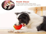 Strawberry Toys, Chew Toys for Aggressive chewers, Durable Puppy Feeder Toys, Interactive V1366-AZ2-W-08184