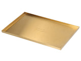 Modern Metal Gold Plate Rectangle Storage Tray Cosmetic Jewelry Display Stainless Steel Tray V1294-YM0715-3115210277011