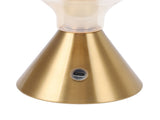 Cordless Table Lamp Rechargeable 1800mAh Battery Operated Lamp Dimmable Touch Bedside Lamp Glass V1294-YM0901-3119240094711