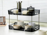 Desktop Organizer 2 Tier Ample Space Modern Storage Rack Shelves for Office Bedroom Home Decoration V1294-YM0706-3117230152712