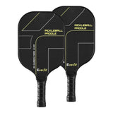 Everfit 2PCS Pickleball Paddles Set Outdoor Pickle Balls Rackets with Cover Bag Training PB-B-PADDLE-BKX2