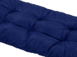 Bench Cushion Rain Proof Sun Proof PP Cotton Polyester Sponge 2 Seater Bench Pad for Indoor Outdoor V1294-YM0901-3116250002612