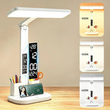Multifunctional Smart Eye Protection Desk Lamp,tegrating lighting, digital display, and storage V1232-HYTDCDK-001