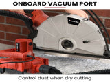 BAUMR-AG 3500W 350mm/14" Electric Concrete Demolition Cut-Off Saw, Wet and Dry Cutting, Diamond V219-SAWCONBME8XA