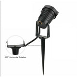 10PCS LED Spotlights Landscape Warm light Lamp Waterproof Outdoor Garden Yard 12V V201-DP240153