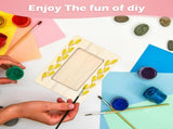 24 Pcs Unfinisheden Craft Frames for 3" x 5" Photos DIY Photo Frames Paintable Picture Frames V1258-DP02-C-2290