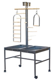 YES4PETS Large Bird Parrot Playpen Gym Toy Stand On Wheels V278-BS303