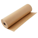 Brown Kraft Paper Roll, Heavy Duty Wrapping Paper for DIY Postal Gift Wrapping and Tabletop V1237-MS-724-026