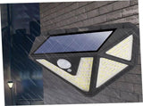 2-Pack Solar LED Motion Sensor Wall Light Dusk-to-Dawn Outdoor Lighting for Aussie Gardens, Fences V1107-SOLAR LED MOTION SENSOR WALL LIGHT